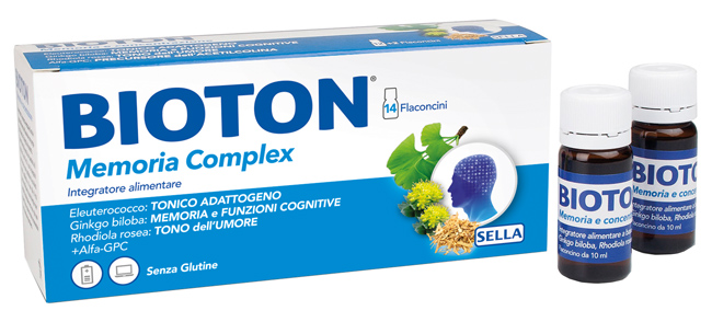 BIOTON MEMORIA COMPLEX 14 FLACONCINI DA 10 ML - Farmacia Artemisia di Montecuollo Dott. Angelo snc