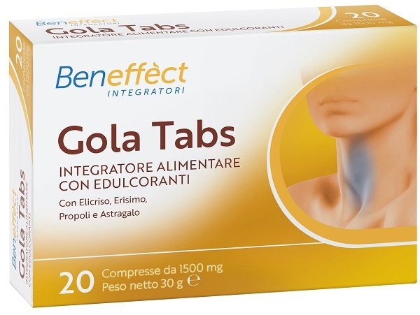 BENEFFECT GOLA TABS 20 COMPRESSE - Farmacia Artemisia di Montecuollo Dott. Angelo snc