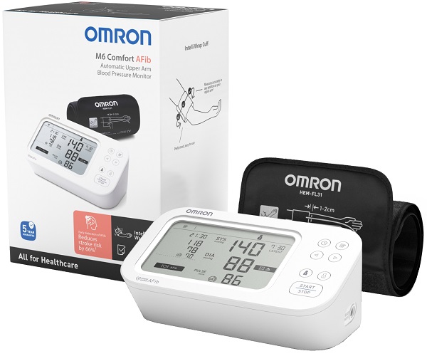 SFIGMOMANOMETRO DA BRACCIO OMRON M6 COMFORT AFIB - Farmacia Artemisia di Montecuollo Dott. Angelo snc
