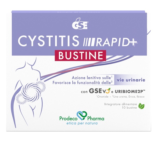 GSE CYSTITIS RAPID+ 10 BUSTINE - Farmacia Artemisia di Montecuollo Dott. Angelo snc