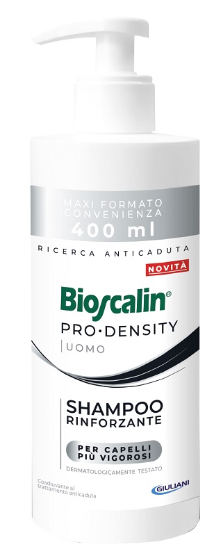 BIOSCALIN PRO DENSITY UOMO SHAMPOO RINFORZANTE 400 ML - Farmacia Artemisia di Montecuollo Dott. Angelo snc