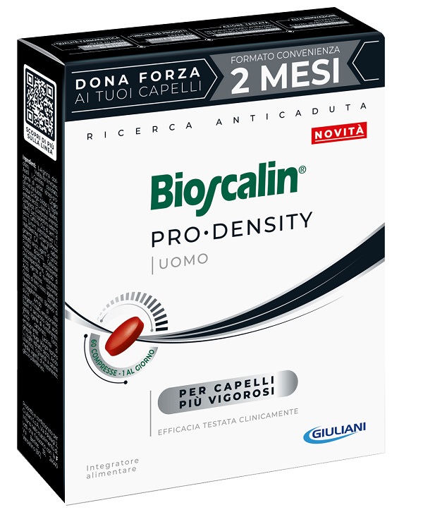 BIOSCALIN PRO DENSITY UOMO 60 COMPRESSE - Farmacia Artemisia di Montecuollo Dott. Angelo snc