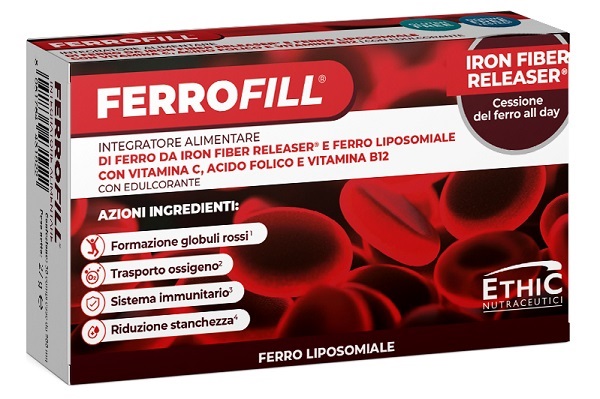 FERROFILL 30 COMPRESSE - Farmacia Artemisia di Montecuollo Dott. Angelo snc