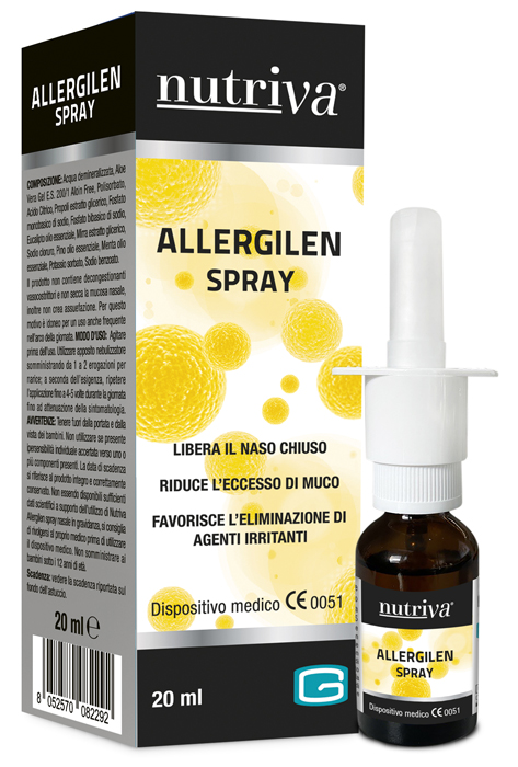 NUTRIVA ALLERGILEN SPRAY 20 ML - Farmacia Artemisia di Montecuollo Dott. Angelo snc