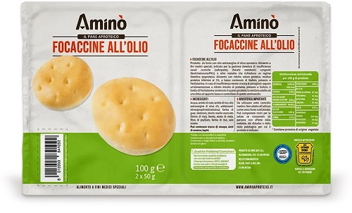 AMINO' FOCACCINE OLIO 100 G - Farmacia Artemisia di Montecuollo Dott. Angelo snc