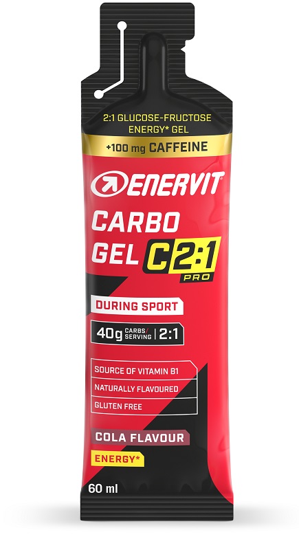 ENERVIT C2 1 PRO CARBO GEL COLA CON CAFFEINA 60 ML - Farmacia Artemisia di Montecuollo Dott. Angelo snc