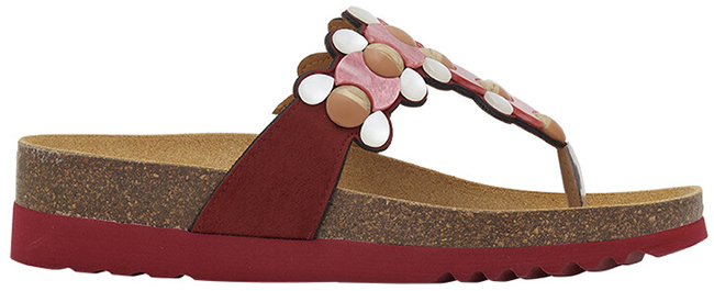 SINTRA FLIP-FLOP MICROFIBRE+ACCESS W RED 37 - Farmacia Artemisia di Montecuollo Dott. Angelo snc