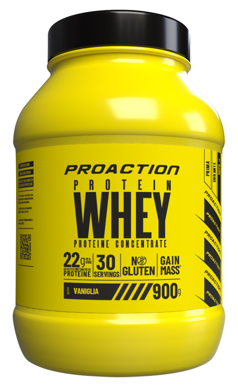 PROACTION FIT WHEY PROTEIN VANIGLIA 900 G - Farmacia Artemisia di Montecuollo Dott. Angelo snc