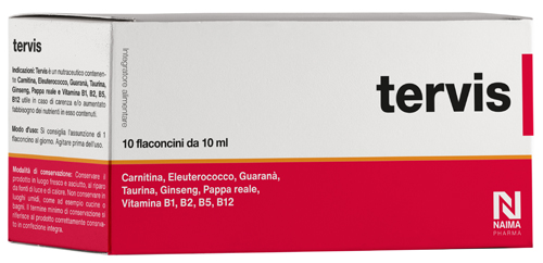 TERVIS 10 FLACONCINI - Farmacia Artemisia di Montecuollo Dott. Angelo snc