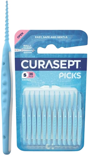 CURASEPT PICKS SMALL 36 PEZZI - Farmacia Artemisia di Montecuollo Dott. Angelo snc