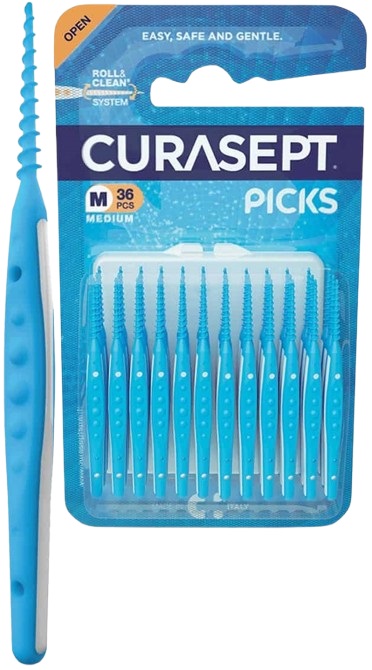 CURASEPT PICKS MEDIUM 36 PEZZI - Farmacia Artemisia di Montecuollo Dott. Angelo snc