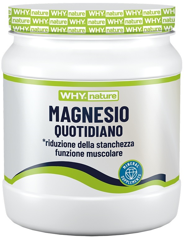 WHYNATURE MAGNESIO QUOTIDIANO 300 G - Farmacia Artemisia di Montecuollo Dott. Angelo snc