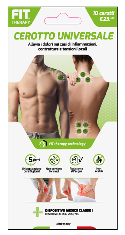 FIT THERAPY CEROTTO UNIVERSALE 10 PEZZI - Farmacia Artemisia di Montecuollo Dott. Angelo snc