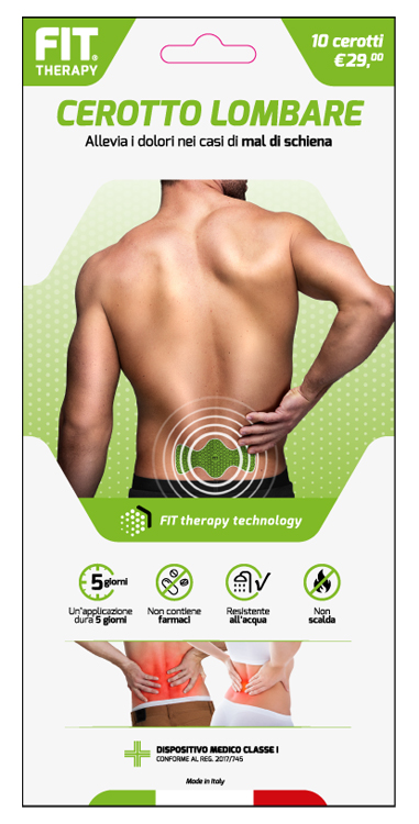 FIT THERAPY CEROTTO LOMBARE 10 PEZZI - Farmacia Artemisia di Montecuollo Dott. Angelo snc