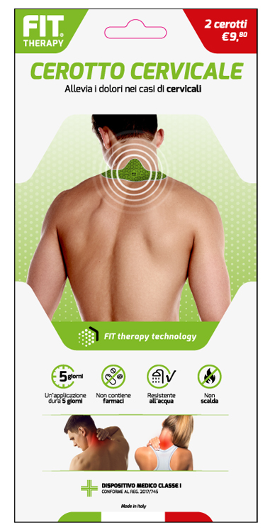 FIT THERAPY CEROTTO CERVICALE 2 PEZZI - Farmacia Artemisia di Montecuollo Dott. Angelo snc