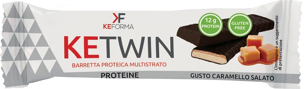 KEFORMA KE TWIN CARAMELLO SALATO BARRETTA 40 G - Farmacia Artemisia di Montecuollo Dott. Angelo snc