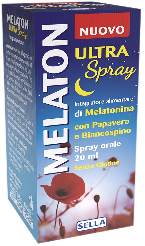 MELATON ULTRA SPRAY ORALE 20 ML - Farmacia Artemisia di Montecuollo Dott. Angelo snc