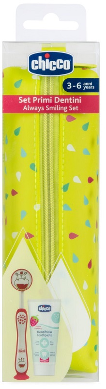 CHICCO SET DENTALE 3-6 YEARS ROSA - Farmacia Artemisia di Montecuollo Dott. Angelo snc