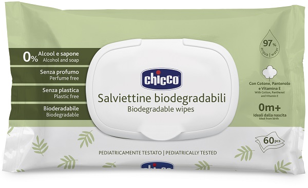 CHICCO SALVIETTE BIO 60 PEZZI PLAQUE - Farmacia Artemisia di Montecuollo Dott. Angelo snc