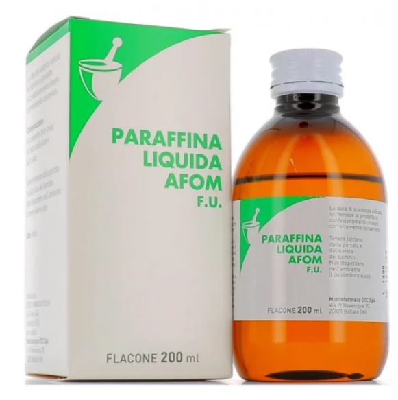 PARAFFINA LIQUIDA AFOM FU200ML - Farmacia Artemisia di Montecuollo Dott. Angelo snc