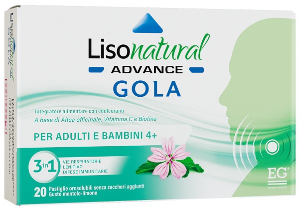 LISONATURAL ADVANCE GOLA 20 PASTIGLIE - Farmacia Artemisia di Montecuollo Dott. Angelo snc