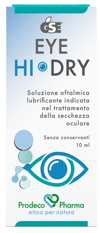 GSE EYE HI-DRY 10 ML - Farmacia Artemisia di Montecuollo Dott. Angelo snc