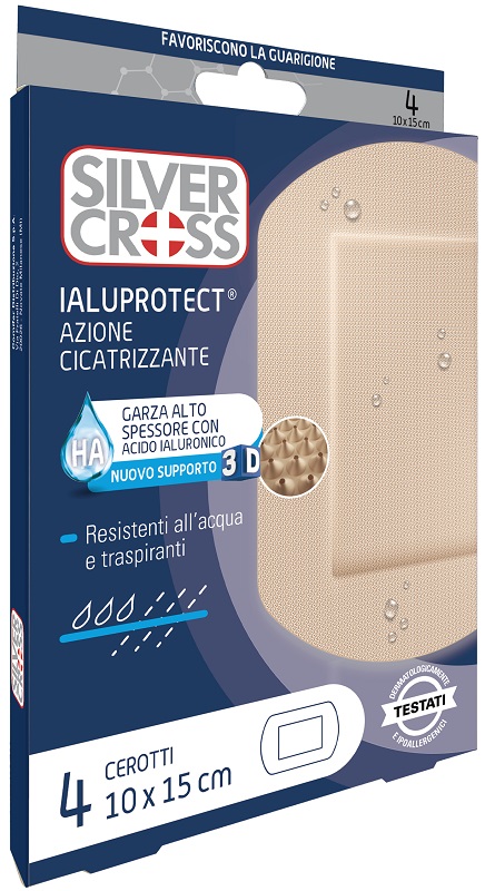 MEDICAZIONE SILVER CROSS IALUPROTECT XXXL 10X15 CM 4 PEZZI - Farmacia Artemisia di Montecuollo Dott. Angelo snc