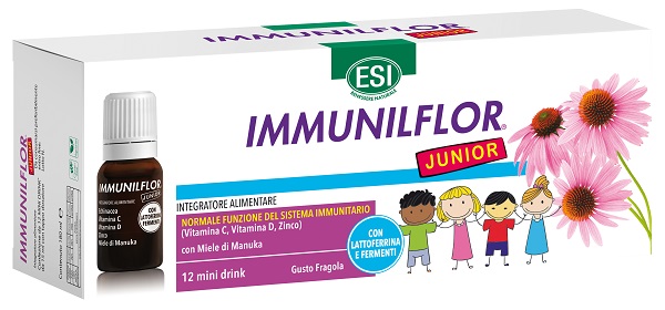 ESI IMMUNILFLOR MINI DRINK JUNIOR 12 MINI DRINK - Farmacia Artemisia di Montecuollo Dott. Angelo snc
