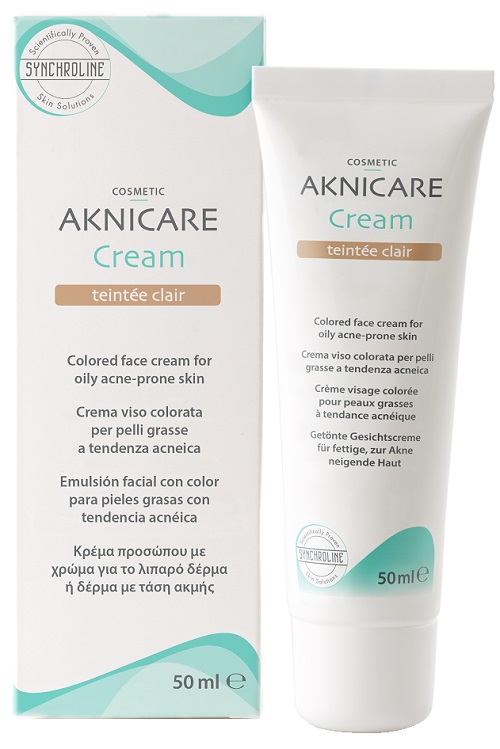 AKNICARE CREAM TEINTEE CLAIR 50 ML - Farmacia Artemisia di Montecuollo Dott. Angelo snc