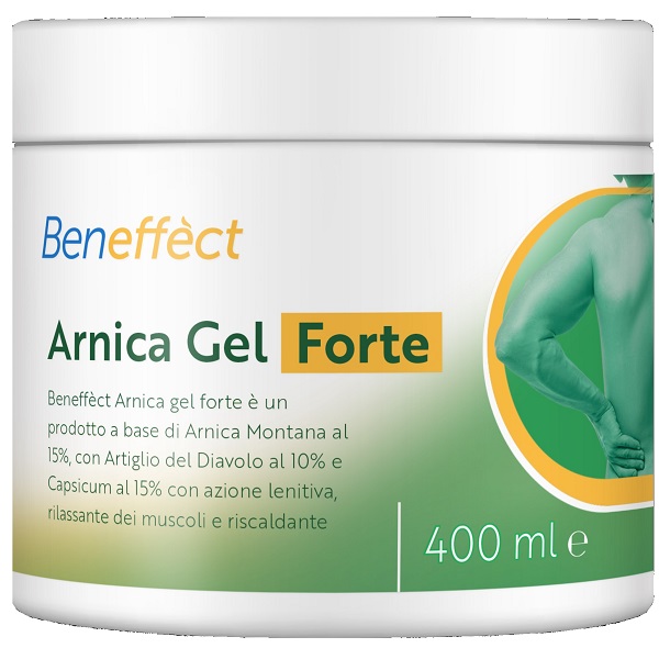 BENEFFECT ARNICA GEL FORTE 400 ML - Farmacia Artemisia di Montecuollo Dott. Angelo snc