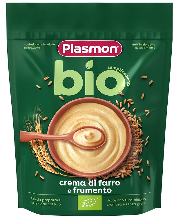 PLASMON CEREALI BIO FARRO/GRANO 200 G - Farmacia Artemisia di Montecuollo Dott. Angelo snc