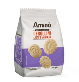 AMINO' I FROLLINI LATTE E VANIGLIA 200 G - Farmacia Artemisia di Montecuollo Dott. Angelo snc