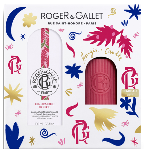 ROGER&GALLET SET NATALE GINGR 100 ML + CANDELA - Farmacia Artemisia di Montecuollo Dott. Angelo snc