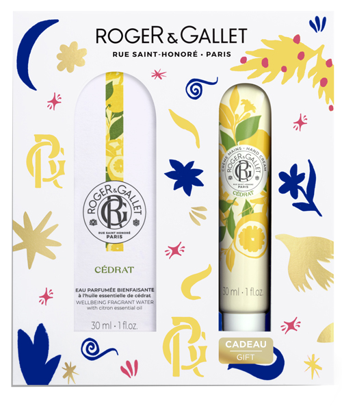 ROGER&GALLET SET NATALE CEDRAT EAU DE TOILETTE 30 ML + CREMA MANI 30 ML - Farmacia Artemisia di Montecuollo Dott. Angelo snc