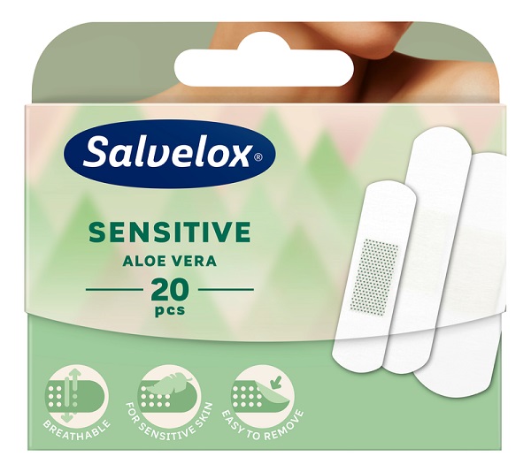 CEROTTO SALVELOX SENSITIVE ALOE VERA 20 PEZZI - Farmacia Artemisia di Montecuollo Dott. Angelo snc