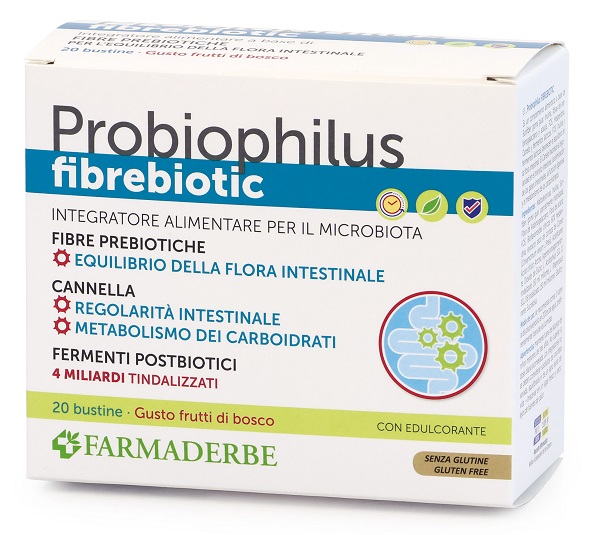 ROBIOPHILUS FIBREBIOTIC 20 BUSTINE 5 G - Farmacia Artemisia di Montecuollo Dott. Angelo snc