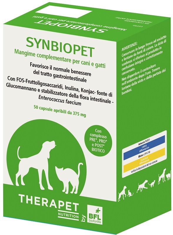 SYNBIOPET THERAPET 50 CAPSULE - Farmacia Artemisia di Montecuollo Dott. Angelo snc