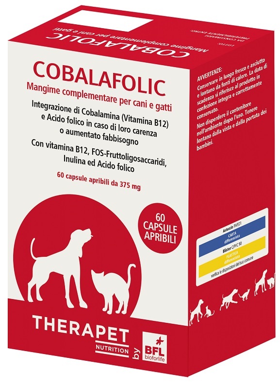 COBALAFOLIC THERAPET 60 CAPSULE - Farmacia Artemisia di Montecuollo Dott. Angelo snc