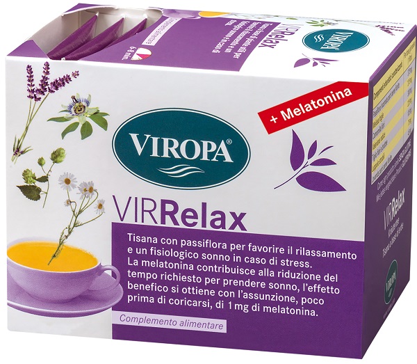 VIROPA VIR RELAX TISANA PASSIFLORA 15 FILTRI 6 G - Farmacia Artemisia di Montecuollo Dott. Angelo snc