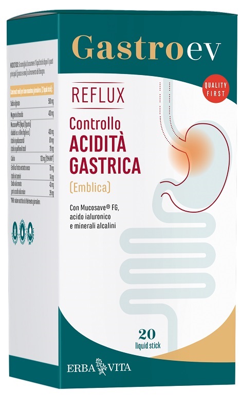 GASTRO EV REFLUX 20 STICK DA 12 ML - Farmacia Artemisia di Montecuollo Dott. Angelo snc