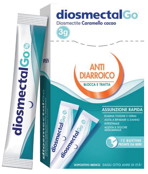 DIOSMECTALGO CARAMELLO CACAO 12 STICK - Farmacia Artemisia di Montecuollo Dott. Angelo snc