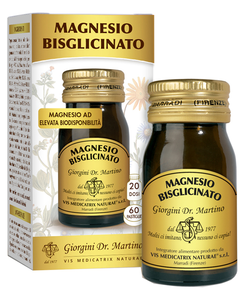 MAGNESIO BISGLICINATO 60 PASTIGLIE - Farmacia Artemisia di Montecuollo Dott. Angelo snc