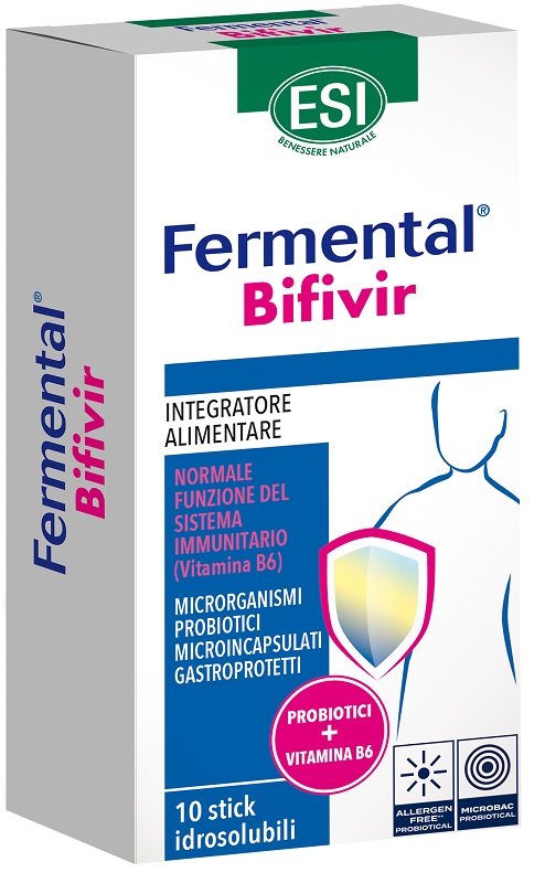 ESI FERMENTAL BIFIVIR 10 STICK IDROSOLUBILI - Farmacia Artemisia di Montecuollo Dott. Angelo snc