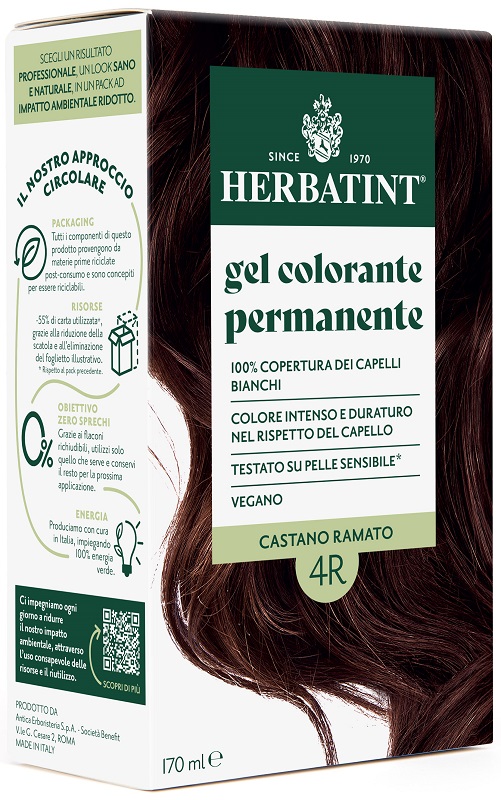 HERBATINT 4R CASTANO RAMATO 170 ML - Farmacia Artemisia di Montecuollo Dott. Angelo snc