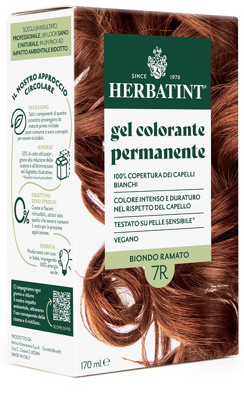 HERBATINT 7R BIONDO RAMATO 170 ML - Farmacia Artemisia di Montecuollo Dott. Angelo snc