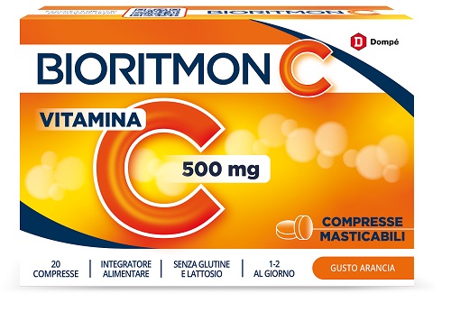 BIORITMON C 500MG VITAMINA C 20 COMPRESSE MASTICABILI - Farmacia Artemisia di Montecuollo Dott. Angelo snc