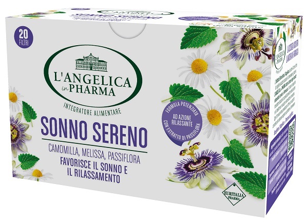 L'ANGELICA TISANA SONNO SERENO 20 FILTRI - Farmacia Artemisia di Montecuollo Dott. Angelo snc