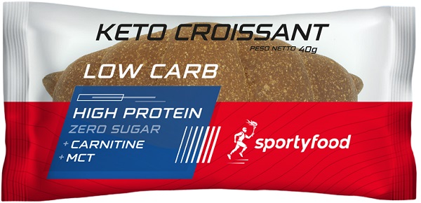 SPORTYFOOD KETO CROISSANT 40 G - Farmacia Artemisia di Montecuollo Dott. Angelo snc