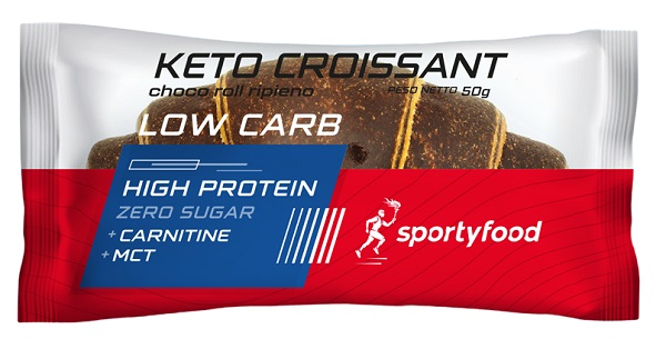 SPORTYFOOD KETO CROISSANT CHOCO ROLL RIPIENO 50 G - Farmacia Artemisia di Montecuollo Dott. Angelo snc