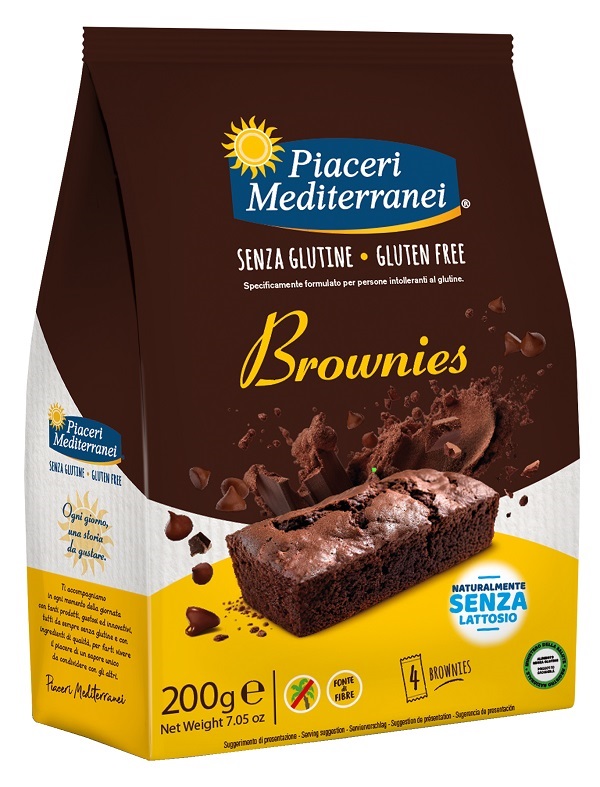 PIACERI MEDITERRANEI BROWNIES 200 G - Farmacia Artemisia di Montecuollo Dott. Angelo snc